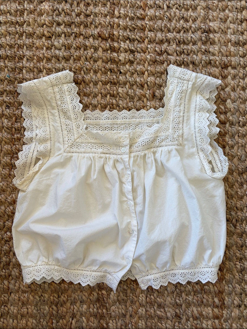 DÔEN Traveler Cotton Top in White